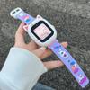 Adecuado para niños genios correa de reloj telefónico infantil q1a/d2 cubierta protectora de silicona de orejas de gato Z5a/Z1/Q1 lindo