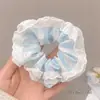 Lazo para el pelo de osito dulce, Cuerda para el pelo de estilo perezoso lindo, Gomita de terciopelo con lazo para mujer, Accesorio para el pelo de mujer