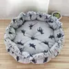 Tapete para ninho de gato, casinha redonda, ninho de gato, universal para quatro estações, interno, ninho, tapete de ninho de abóbora pequena, suprimentos para ninho de animal de estimação, pequeno