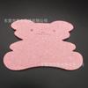 Esponja de Beleza Comprimida Absorvente de Água de Desenho de Urso Moldado Banho Algodão de Polpa de Madeira Peça de Eletrodo Aquecimento Esponja Absorvente