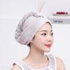 Gorro de Ducha Liso Gorro para Cabello Seco Venta al por Mayor Suave y Absorbente para Mujer Engrosado Lindo Gorro de Ducha Toalla para Limpiar la Cabeza y Secar el Cabello Dropshipping