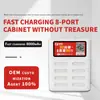 Power Bank Compartido OEM Personalización Super Carga Rápida Pantalla Máquina Sin Depósito Código QR Dispositivo Meituan Carga Rápida