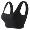 Ropa interior deportiva para mujer, a prueba de golpes, antiflacidez, para correr, yoga, chaleco sin aro de acero, conjunto de sujetador de fitness con espalda descubierta