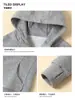 1201 Jaqueta Feminina, Outono e Inverno com Ajuste na Cintura, Blusa com Capuz Slim Fit com Bolsos, Blusa de Outono, Moletom Versátil Justo