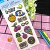 Pegatinas de burbujas de plástico 3D creativas de dibujos animados para niños, pegatinas para taza de vacío, pegatinas para equipaje, pegatinas de recompensa para estudiantes, venta al por mayor