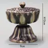 Fogão Boshan Retrô, Queimador de Incenso de Ponta de Dedo Dragão e Fênix, Queimador de Incenso Criativo Torre de Incenso, Queimador de Incenso Auspicioso, Ornamentos Zen para Casa