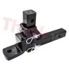Brazo de Remolque Transfronterizo Personalizado Multi-Agujero Ajustable Barra de Remolque Acero al Carbono Forjado Receptor de Bola Doble Gancho de Remolque Fábrica