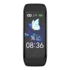Pulsera Inteligente C5 Medidor de Azúcar en Sangre Ácido Úrico Contador de Pasos Frecuencia Cardíaca Pantalla a Color Multifunción Impermeable Deporte Salud Bluetooth Pulsera