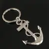 Chaveiro Metálico Criativo de Navio de Cruzeiro com Âncora Inlaid de Diamantes - Acessório Pendente Pronto para Feriados do Fabricante