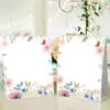 Tarjeta de Asiento para Cena Reunión Anual Tarjeta de Mesa para Boda Número de Mesa para Boda Impresión de Placa de Número de Mesa para Boda Nombre de Boda Se Puede Fijar