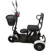 Pdt Scooter de Mobilidade Tripla Dobrável para Idosos, Scooter Elétrica Doméstica para Pessoas com Deficiência, Bateria de Lítio de Longo Alcance