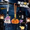 Colgante de Muñeco de Peluche de Halloween Calabaza Fantasma Gato Negro Llavero Decoración de Fiesta Regalo Pequeño Venta al por Mayor