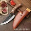 Faca de Açougueiro Viking Scimitar Slaughter Boning Knife de 6 Polegadas Portátil para Exterior Amazon Transfronteiriça Faca para Carne