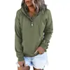 Moda Femenina Europea y Americana 2021 Estación Independiente de Amazon Sudadera Casual Holgada de Manga Larga con Capucha y Bolsillo con Cordón