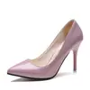 Colección Nueva de Verano 2023: Tacones Altos de Charol, Zapatos de Salón Stiletto Sexys y Coquetos, Tacones Stiletto Ultraltos, Zapatos de Punta para Discoteca