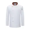 Comida Chinesa 2507 Roupa de Trabalho de Chef Outono e Inverno Serviço de Catering Hotel Cozinha dos Fundos Tamanho Grande Roupa de Chef Manga Longa para Homens