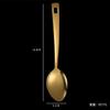 Espátula de acero inoxidable, utensilios de cocina engrosados, espátula para cocinar, colador, espátula para freír, cuchara para sopa, utensilios de cocina pequeños, 10 piezas, exportación al por mayor