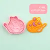 Série de Halloween Formas de Biscoito Padrões de Assar Formas de Assar Chef Abóbora Utensílios de Cozinha Formas de Impressão 3D Realistas