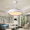 Especializado para Comercio Exterior, Ventilador de Techo con Luz para Sala de Estar, Ventilador de Techo Silencioso con Control Remoto de Frecuencia Variable Integrado, Ventilador de Techo con Luz Invisible para Comedor y Dormitorio