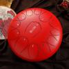 Tambor etéreo de clase D de la marca Huashu, tambor de loto de acero al carbono, 13 tonos, 12 pulgadas, color etéreo, tambor de disco, tambor de lengüeta de acero, percusión