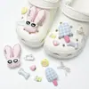 Zuecos Lindos y de Moda Estilo Ins Accesorios DIY Hebillas de Zapato Desmontables Flor de Zapato de Ballet Dibujos Animados 3D Accesorios