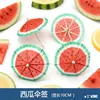Sinal de Fruta Descartável Sinal de Pavão Sinal de Abacaxi Sinal de Flamingo Sinal de Guarda-chuva Cartão de Decoração para Bolo de Coquetel