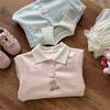 Vestido Dulce para Niña Pequeña Otoño Nueva Moda Vestido de Princesa para Bebé Estilo Academia Vestido Polo Infantil para Otoño