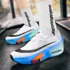 Zapatillas de Running para Maratón Alpha de 3ª Generación para Hombres y Niños, Zapatillas Deportivas Transpirables, Zapatillas de Running Profesionales para Estudiantes con Placa de Carbono, Amortiguación de Aire para Mujer
