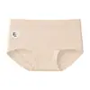 60 piezas de ropa interior de algodón de color natural para mujer, de tiro alto, control de abdomen, ajustada a las caderas, talla grande, alta elasticidad, entrepierna extendida, ropa interior de algodón 100% para mujer