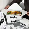 Caja de Almuerzo de Papel Ligero Desechable para Ensalada Caja de Embalaje para Llevar Sándwiches Caja de Embalaje para Horneado Logo de Impresión Comercial
