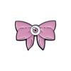 Broche de traje de niña, insignia de metal, alfiler para cuello, ramillete rosa, regalo exquisito