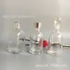 Botella de aromaterapia de color degradado de 50 ml con boca de bayoneta de seda Botella de vidrio de aromaterapia Blanco Cristalino