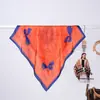 Pañuelo Pequeño de Seda 70*70 para Mujer, Adecuado para Primavera, Otoño y Verano, Se Puede Usar como Pañuelo para la Cabeza, Top Tubo, Versátil con Camisas, Protección para el Cuello, Pañuelo Delgado, Pañuelo de Gasa