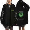 Sudadera con capucha y cremallera estampada estilo K-Pop transfronterizo de Stray Kids, periférico de apoyo Kpop, Harajuku, holgada, al por mayor