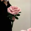 Kit de Materiais para Buquê de Rosas Extra Grande DIY com Varetas Torcidas Criptografadas, Flores Artificiais, Flores Eternas, Presente para Namorada, Presente de Feriado 520