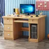 Venda Direta de Fábrica Mesa de Escritório Simples Mesa de Estudo Minimalista Moderna Escritório com Trava de Gaveta Mesa de Computador para Uma Pessoa 1.2m