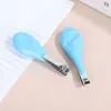 Cortador de Unhas de Bebê Seguro Anti-Pinça Tesoura de Unha de Bebê Cabo Longo Cortador de Unhas de Bebê Ferramentas de Cuidado para Recém-Nascidos