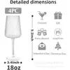 Copas de vino de plástico estilo europeo, copas de vino altas con rayas verticales, copas de champán para uso doméstico, copas de vino, copas de cóctel
