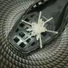 Acessórios de Flor de Sapato de Cristal Resistentes Estilo Coreano com Lantejoulas Bordadas, Franjas de Cristal Exquisite de Estilo Leve de Luxo