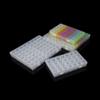 Ferramentas para unhas 28 grade 56 grade caixa de armazenamento de grade removível caixa de joias de plástico caixa de embalagem de joias de unhas tampa separada