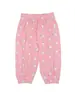 Shorts de Algodão Puro Estilo Lanterna para Meninas Roupa de Verão Leggings para Bumbum de Bebê Calças Finas Floridas para Meninas Calças Grandes para PP Infantil