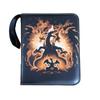 Álbum de Cartas Pokemon 4 Ranuras 9 Compartimentos Pokemon Cuero Colección Álbum Transfronterizo Dropshipping Tarjeta Cremallera Almacenamiento Álbum Bolsa