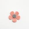 Hyun-a ins Vento flor costura flor acrílico acessórios diy feito à mão pequenos brincos frescos material fabricantes atacado