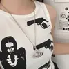 Colar Colar com Pingente 3D de Saturno Rainha Mãe Planeta Transfronteiriço Grande Ufo Corrente para Clavícula Colar da Moda Versátil