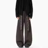 Pantalones de Cuadros Retro con Cinturón Estilo Old Money para Hombre y Mujer, Primavera 2026, Pantalones Casuales Delgados de Pierna Ancha de Alta Gama