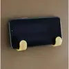 Gancho Casual en Forma de J Montado en la Pared Estilo Escandinavo Gancho Sin Perforaciones Gancho para Abrigo Doméstico Sin Marcas Mini Gancho Adhesivo para Puerta Trasera