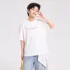 Ropa Nueva de Verano 2026 para Niños Camiseta Versátil Casual Perezoso Moderna Cuello Redondo Holgada Popular Manga Corta Top