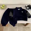 Conjunto de Ropa de Otoño para Niños 2026 Nuevo Elegante y de Moda Ropa Deportiva para Niños, Conjunto de Dos Piezas de Otoño de Moda para Niños