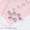 Colección de colgantes de hada rosa con lazo cruzado de amor, pulsera, collar y accesorios hechos a mano.