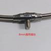 Suministro directo de fábrica círculo de malla de acero inoxidable tres pliegues interfaz de 8 mm anillo de malla de acero inoxidable plegable